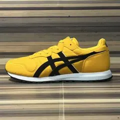 アシックス オーシーランナー イエロー ブラック 27cm