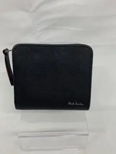 Paul Smith・ポールスミス　二つ折り財布　ブラック/ダークグリーン