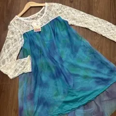 【未使用タグ付き】アナ雪なりきりワンピース