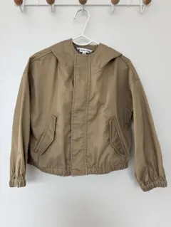 GLOBAL WORK フード付きジャケット M ベージュ