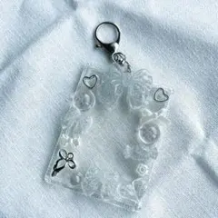 B8トレカケース　キーホルダー　k-pop リボン　韓国