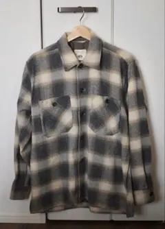417 ÉDIFICE オンブレ チェックシャツM