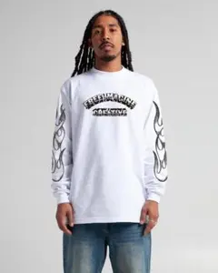 新品未使用 SHAKA WEAR 長袖 Tシャツ L WHITE