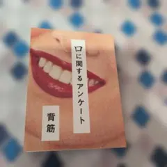 口に関するアンケート