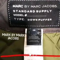 MARC BY MARC JACOBS ミリタリー ダウンジャケットのサムネイル