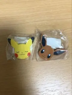 ポケモン　ピカチュウ イーブイ プラクリップ　セット　フェイス　ショウワノート