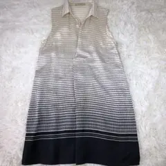 DES PRÉS シルク100% ノースリーブワンピース トゥモローランド