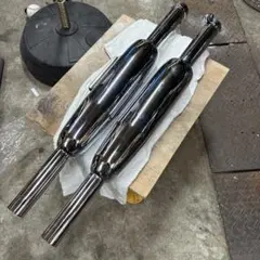 B*1様 VTR250 カーボン フルエキマフラー キャブ車 2本出し マフラー