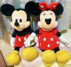 Disney ミッキー＆ミニー ぬいぐるみ ペアセット