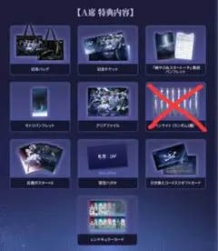 鳴潮 コンサート 日本A席特典グッズ セット 引換コード、ペンライトなし 鳴潮 コンサート 日本A席特典グッズ セット 引換コード、ペンライト