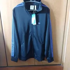 adidas トラックジャケット 　ベッケンバウアー　アディダス　黒　紫
