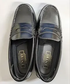 ENTRY ブラック ローファー　入学　卒業