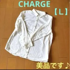 レナウン　CHARGE　長袖シャツ　ブラウス 【Ｌ】のサムネイル
