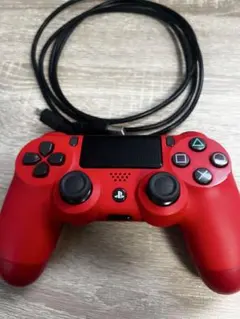 超美品 SONY PS4 純正 コントローラー DUALSHOCK 4 レッド