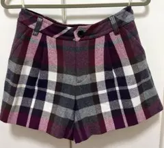 BURBERRY BLUE LABEL チェック柄　ショートパンツ　38