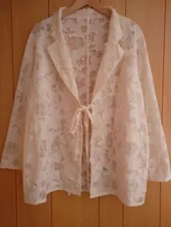 Kastane リバーシブルキルティングレースジャケット