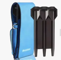 新品未使用　送料込　ダーツケース　青