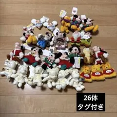 ディズニー　ぬいぐるみバッジ　ぬいぐるみキーホルダー　ぬいバ　まとめ売り