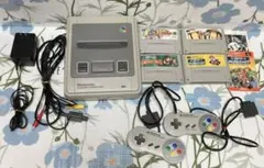 Nintendo スーパーファミコン　本体とゲームソフト4本セット