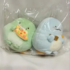 限定 すみっコぐらし てのりぬいぐるみセット とかげ&とかげ（本物）