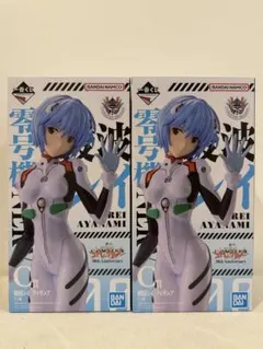 まとめ売り　エヴァンゲリオン　一番くじ　C賞　綾波レイ　フィギュア　2体