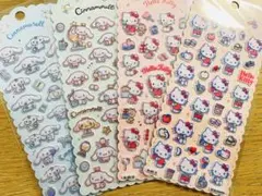 シナモン&キティ　フェルトシール　4枚set