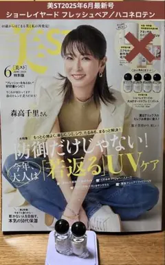 美ST2025年6月最新号付録付ショーレイヤード フレッシュペア／ハコネロテン