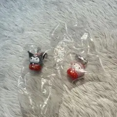 サンリオ　いちごめじるしアクセサリー　マイメロ　クロミ