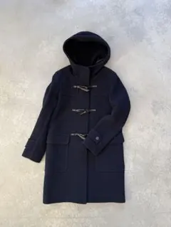 TOMORROWLAND MACPHEE ダッフルコート紺36 ウール100%