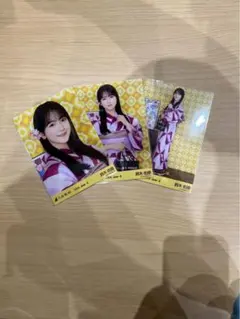 乃木坂46 生写真 2026 浴衣 コンプ 鈴木佑捺 - メルカリ