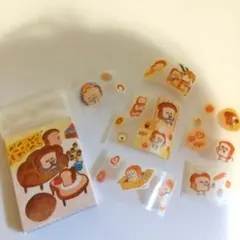 ●パンどろぼう付箋 ☆マスキングシールおまけ付き