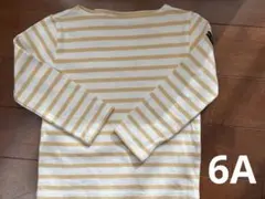 SAINT JAMES」ストライプ長袖カットソー　6A