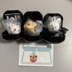 SKZOO ぷくっとリング 指輪 スキズ　特典クリアカード　4点セット