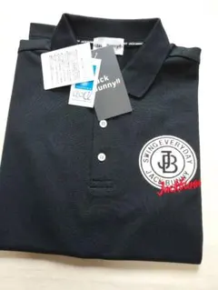 3サイズS ジャックバニー ポロシャツ ブラック メンズ 新品 ゴルフ