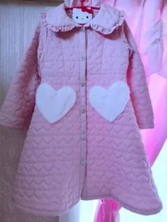 眞白ありす しまむら ハート キルティング ロングコート ロリィタ 量産型のサムネイル