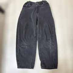 GU グレー ロングパンツ 150