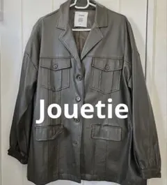 Jouetieフェイクレザージャケット