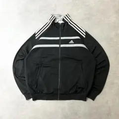 アディダスオリジナルス トラックジャケット ブラック × ホワイト L