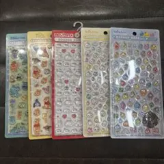 【正規品】ディズニー 、しずくちゃんminiボンボンドロップ シール 5枚セット