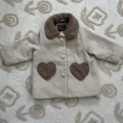 プティマイン　ハートポケット　コート　80