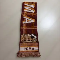 AS ROMA サッカー マフラー フリンジ付き