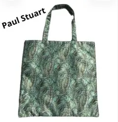 【新品未使用】Paul Stuart ペイズリー柄 トートバッグ　エコバッグのサムネイル