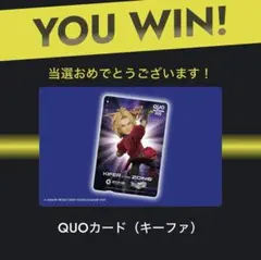 使用済み ドラゴンクエスト7 ZONe 当選品 キーファQUOカード - メルカリ