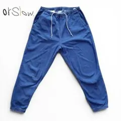 オアスロウ orslow ビームス別注 デニム ジョガーパンツ ジーンズのサムネイル