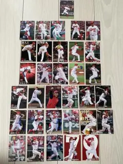 プロ野球チップス　カード　広島カープ　33枚