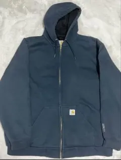 Carhartt ネイビー パーカー　カーハート XL サーマル　スウェット