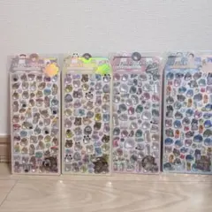 【正規品】ボンボンドロップシール　オバケーヌ　うるちゅる　おばけシール4枚セット