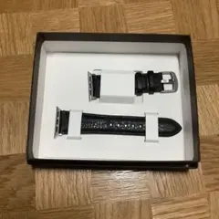 土屋鞄製作所Apple Watch用 黒 レザーバンド 未使用①