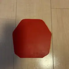 卓球ラバー ラクザXソフト赤厚　中ペンで使用