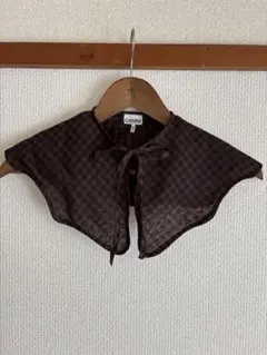 新品！タグ付！ガ二ーganniつけ襟 シンプル服を味変してくれるGANNI（ガニー）のつけ襟 #深夜のこっそり